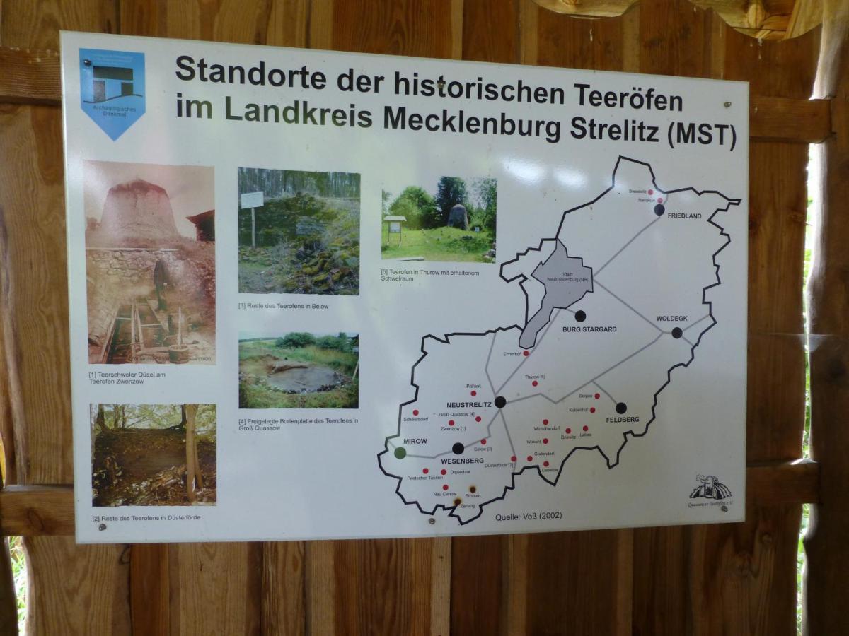 Zwei Seen Ferienhaus Canow Екстер'єр фото